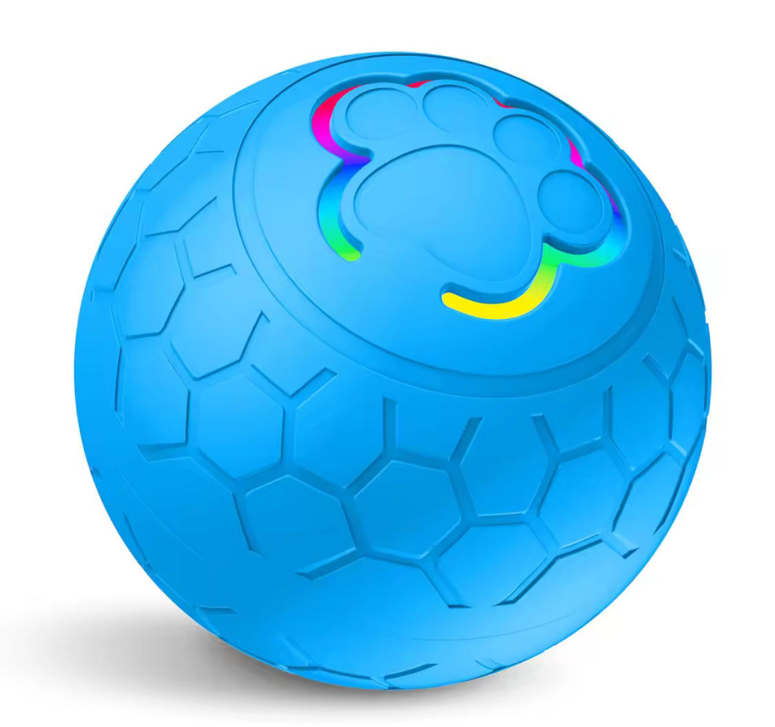 Smart Dog Toy Ball Electronic Interactive USB Rolling & Bouncing Pet Toy