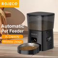 ROJECO Smart Cat & Dog Feeder – Button Version Auto Dispenser