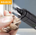 ROJECO P3 Electric Pet Nail Grinder – LED Dog & Cat Trimmer