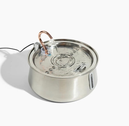 FreshFlow Stainless Steel Cat Water Fountain