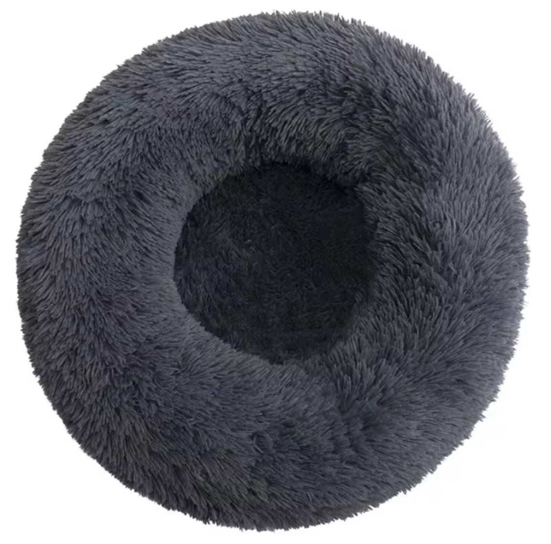 Round Plush Pet Bed | Super Soft Dog & Cat Sleeping Bed