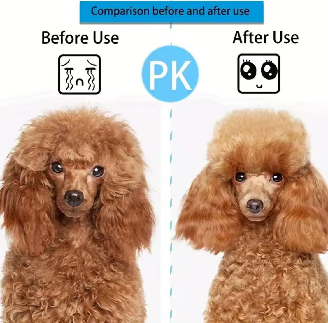 Self-Cleaning Pet Hair Comb – Cat & Dog Grooming Brush