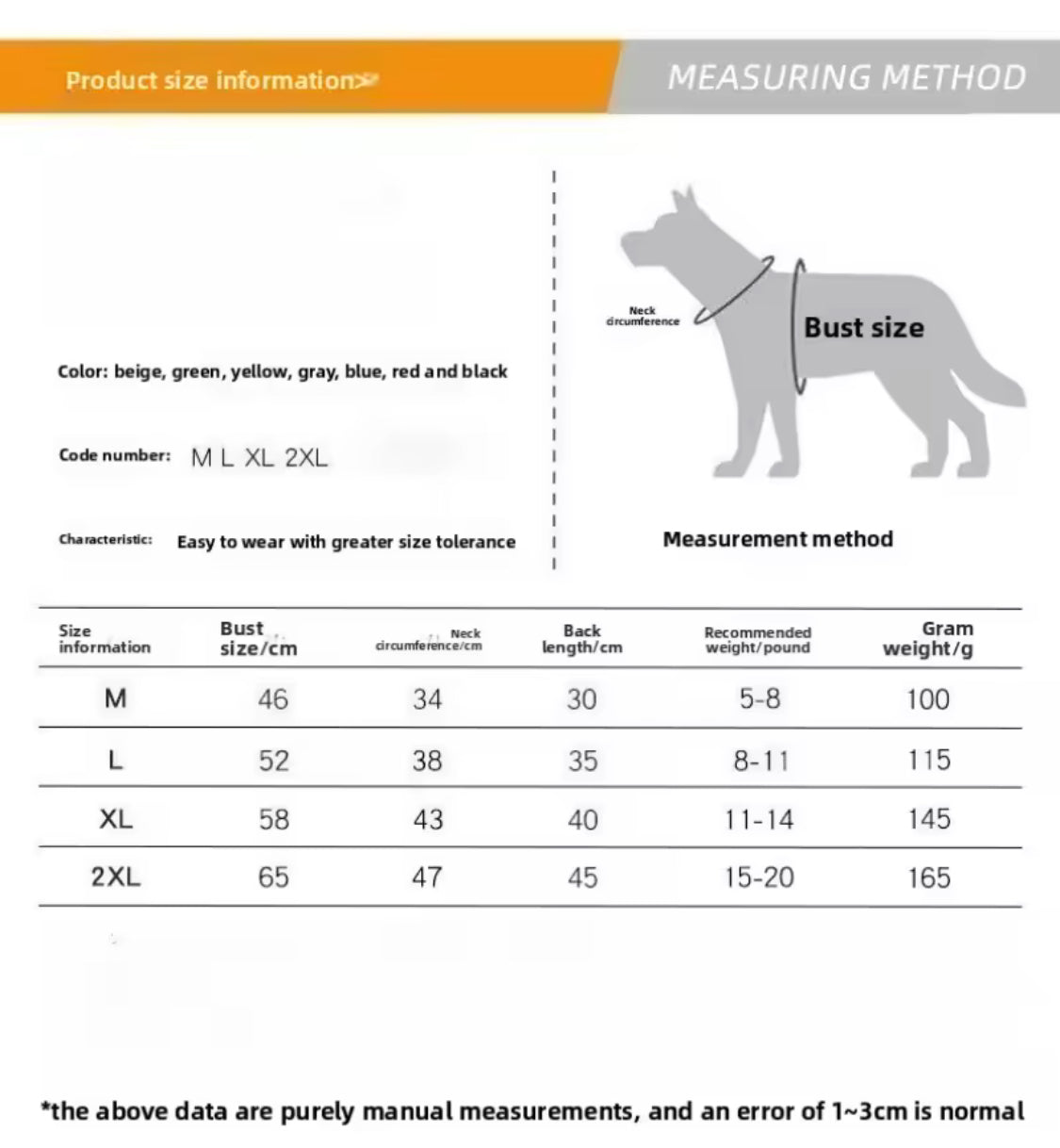 Winter Reflective Dog Coat Warm Thick Cotton Jacket for Pets