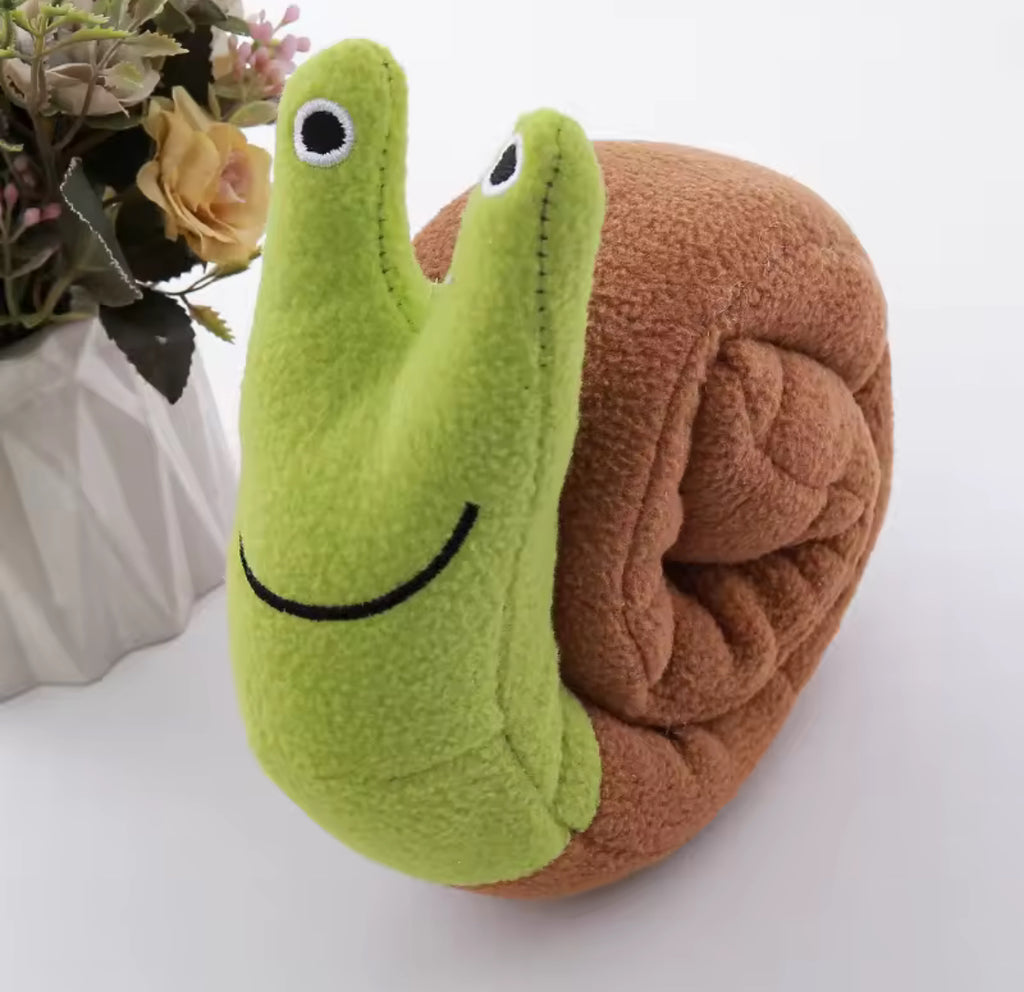 Snail-Shaped Pet Sniffing Toy – Interactive Dog & Cat Training Puzzle Mat for Fun Feeding and Stress Relief
