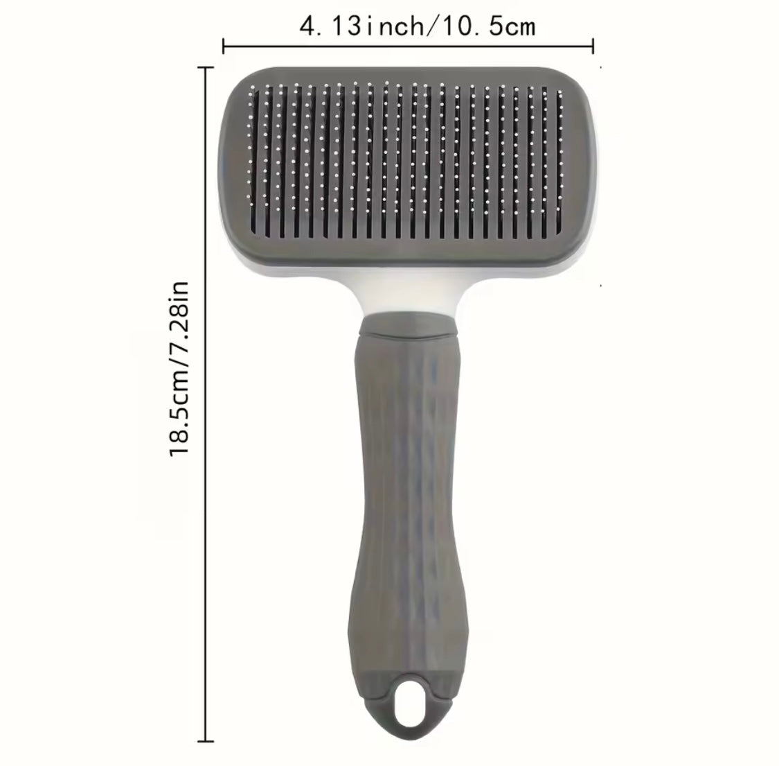 Self-Cleaning Pet Hair Comb – Cat & Dog Grooming Brush