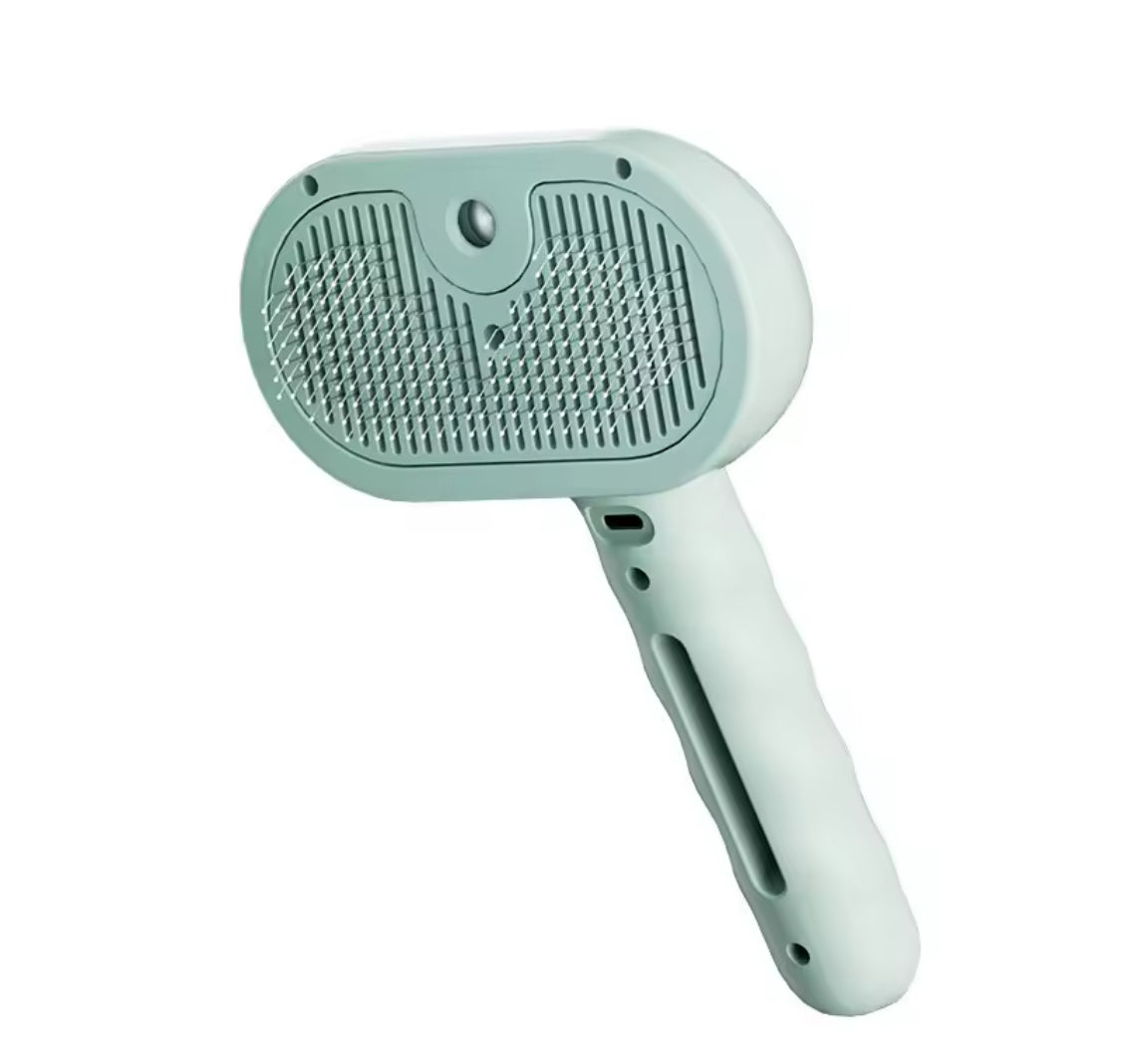 Dog Steam Massage Brush | Pet Hair Removal & Grooming Comb