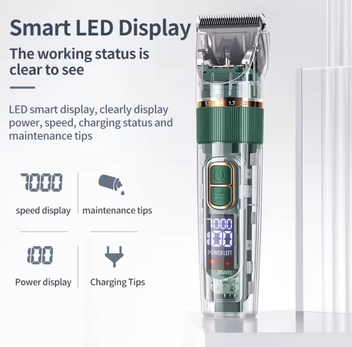 ROJECO Pet Hair Trimmer – Electric Dog & Cat Clippers