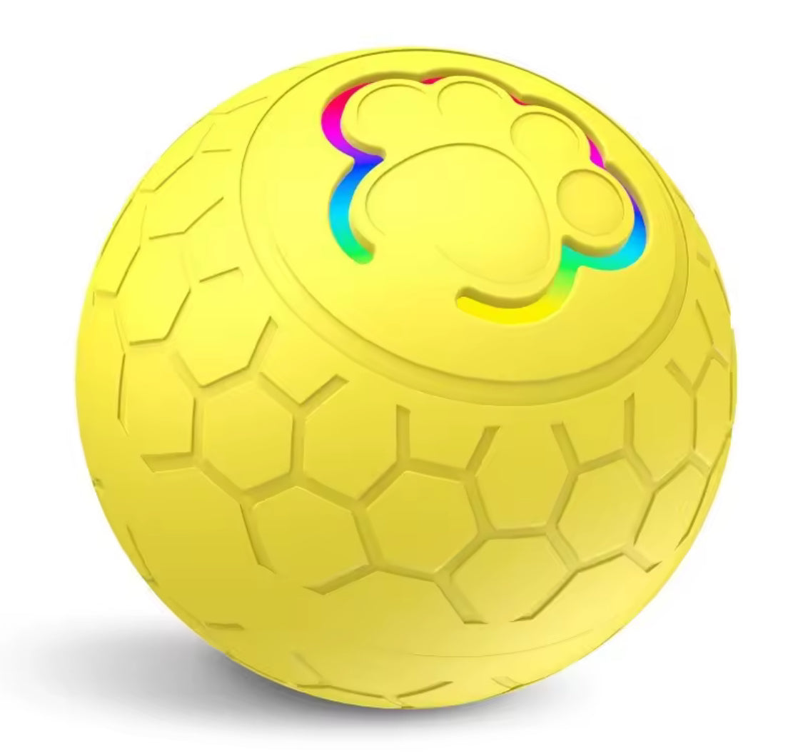 Smart Dog Toy Ball Electronic Interactive USB Rolling & Bouncing Pet Toy