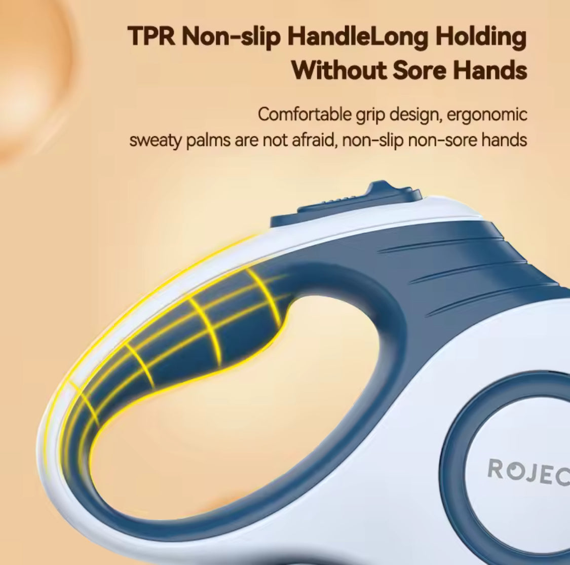 ROJECO Retractable Dog Leash – 3M/5M Extendable Lead