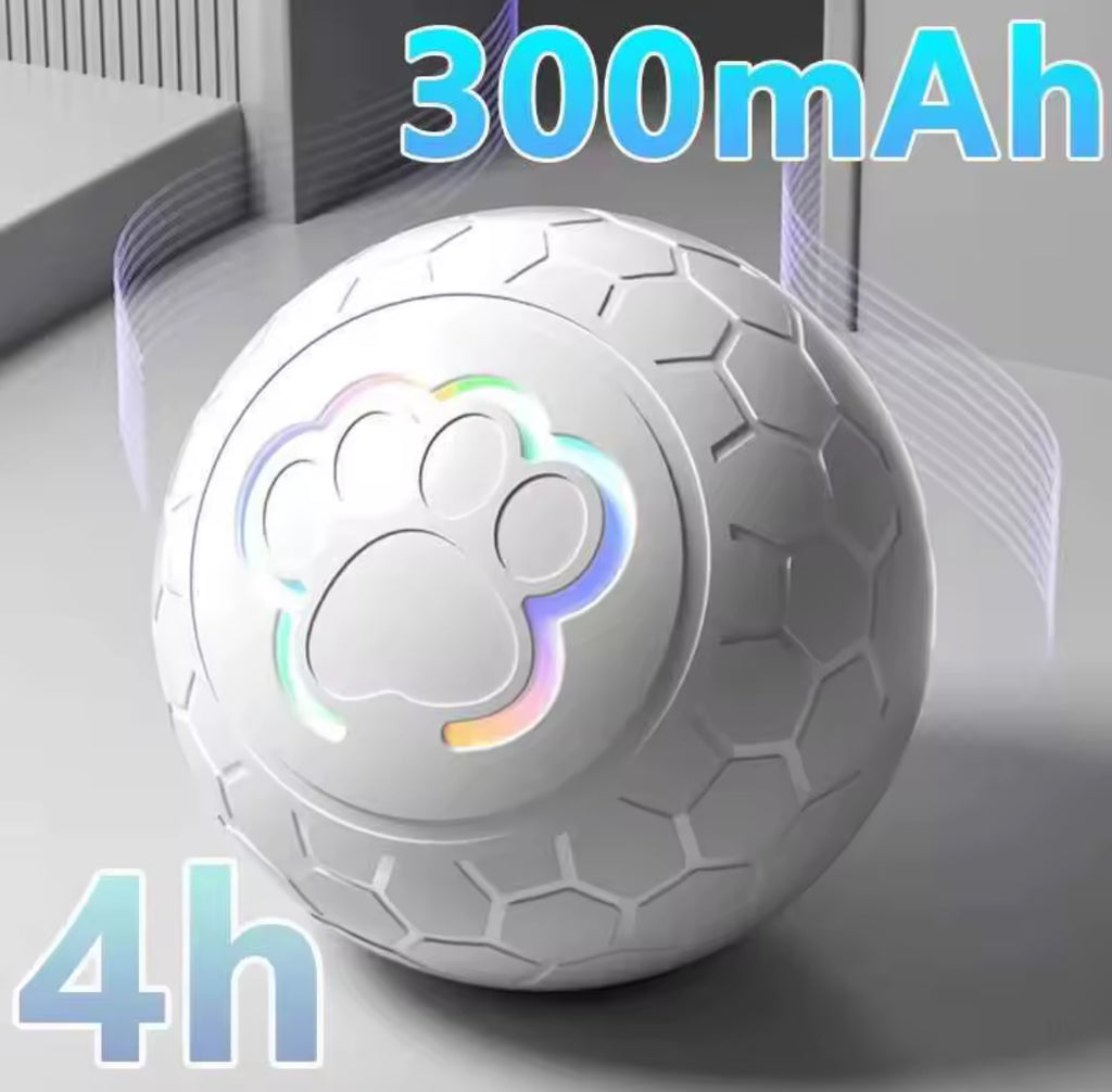 Smart Dog Toy Ball Electronic Interactive USB Rolling & Bouncing Pet Toy