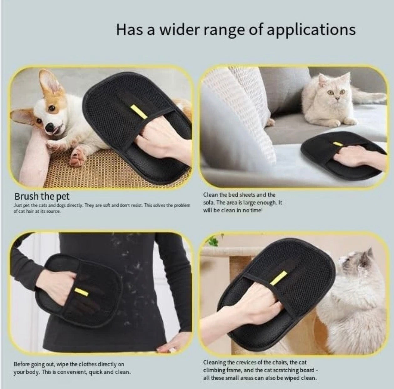 Pet Hair Remover Glove