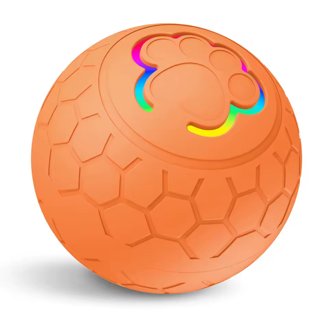 Smart Dog Toy Ball Electronic Interactive USB Rolling & Bouncing Pet Toy