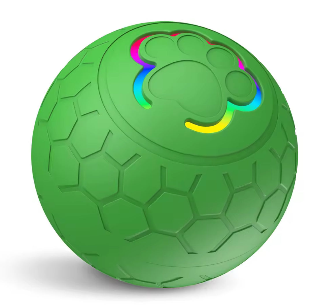 Smart Dog Toy Ball Electronic Interactive USB Rolling & Bouncing Pet Toy