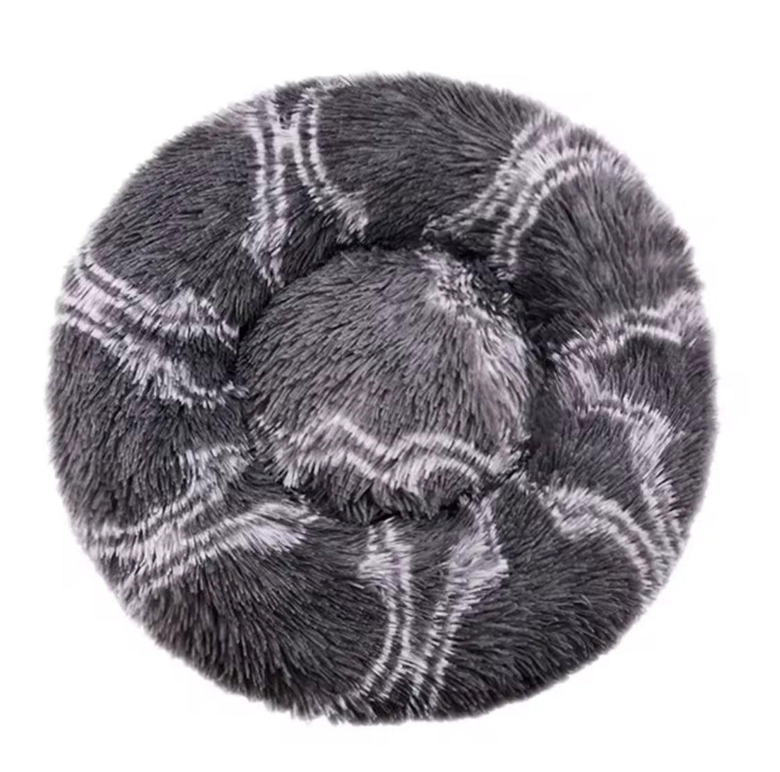 Round Plush Pet Bed | Super Soft Dog & Cat Sleeping Bed