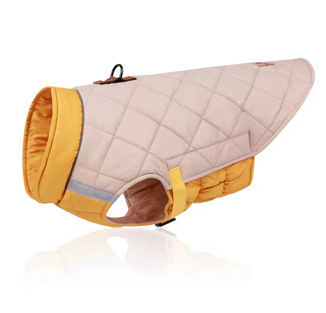 Winter Reflective Dog Coat Warm Thick Cotton Jacket for Pets