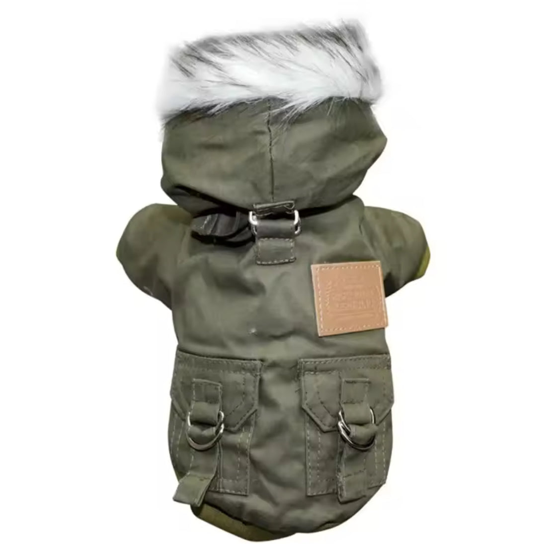 Warm Winter Dog Coat Thick Hoodie for Small & Medium Dogs