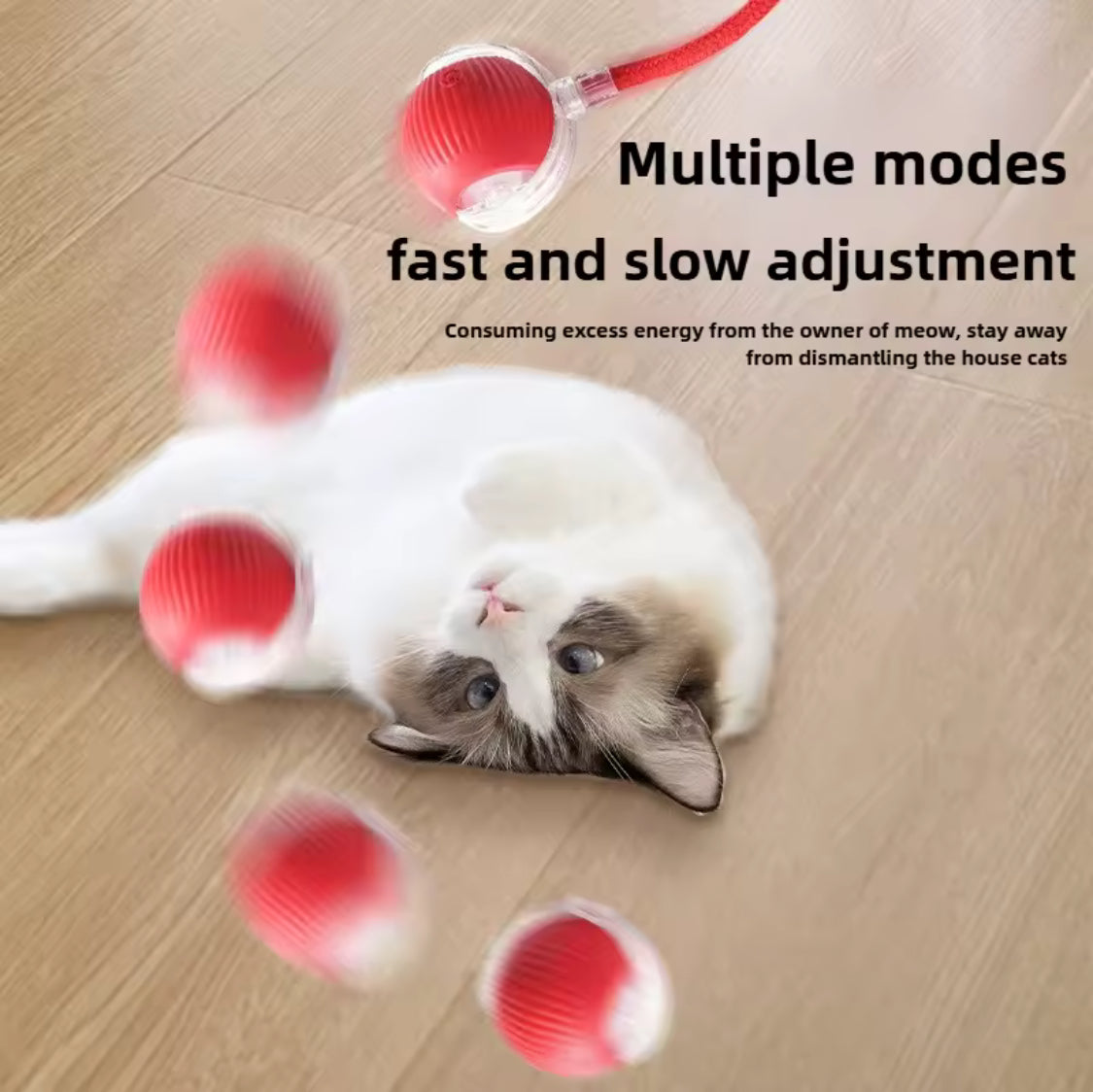 Smart Rechargeable Cat Toy Ball