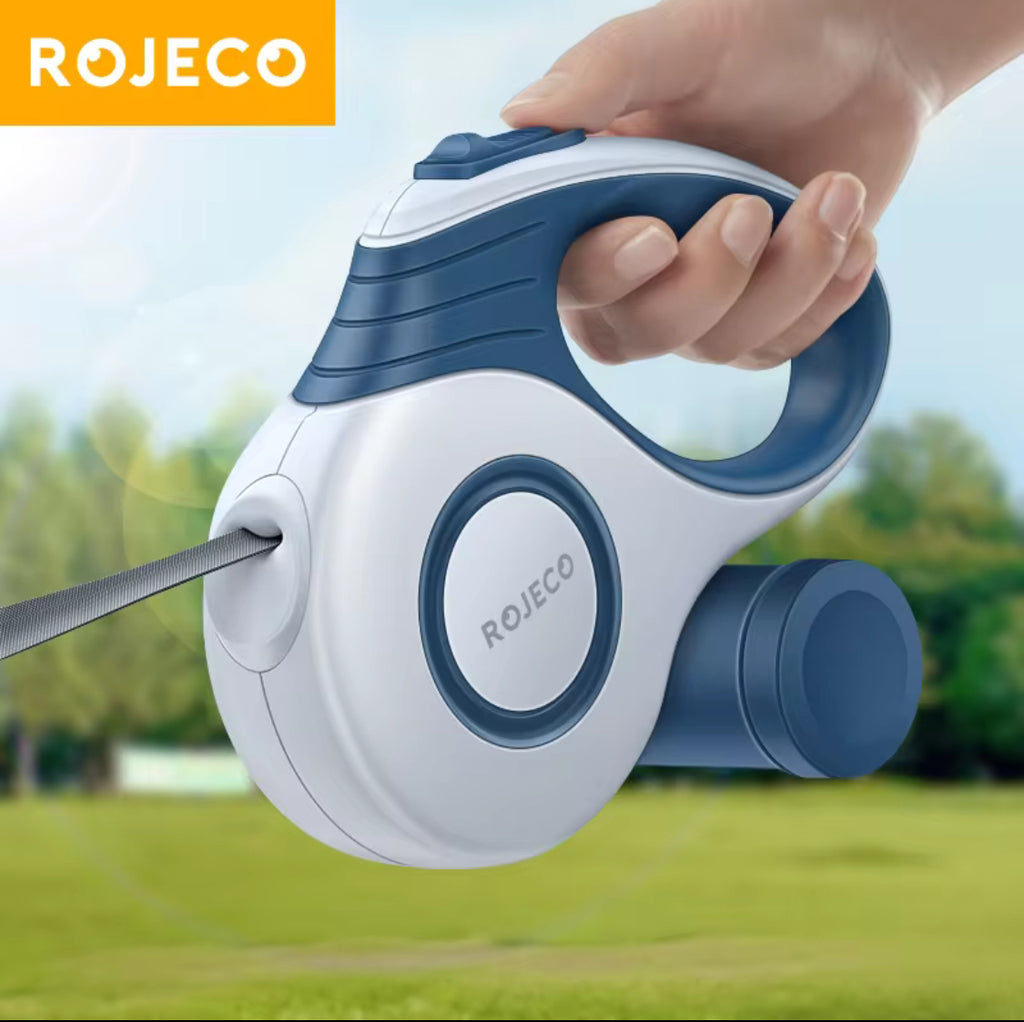 ROJECO Retractable Dog Leash – 3M/5M Extendable Lead