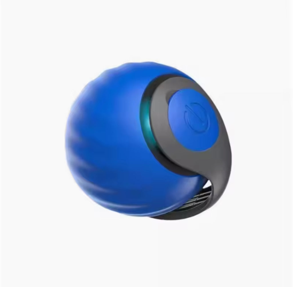 Smart Interactive Cat Toy Ball USB Rechargeable Automatic Rolling Ball with Faux Tail for Play & Training