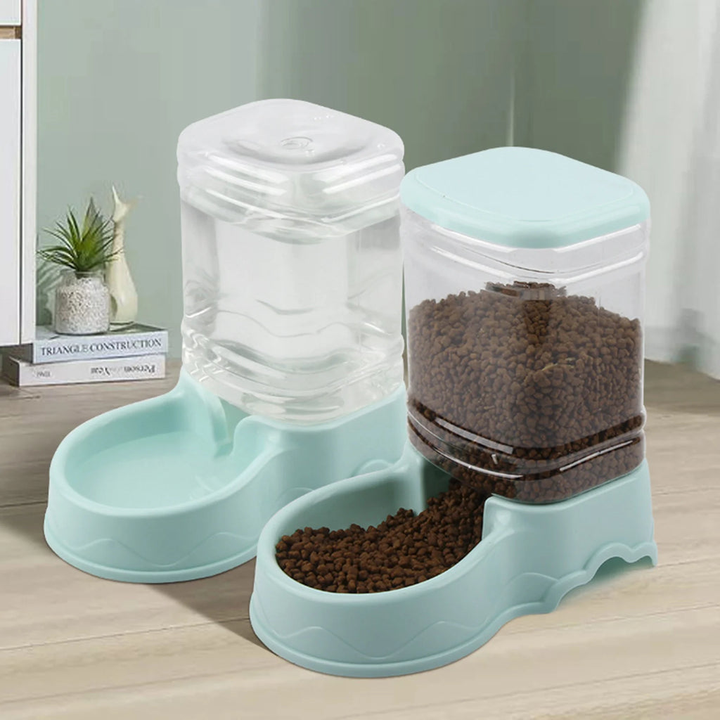 3.5L Automatic Pet Feeder & Water Dispenser for Cats & Dogs
