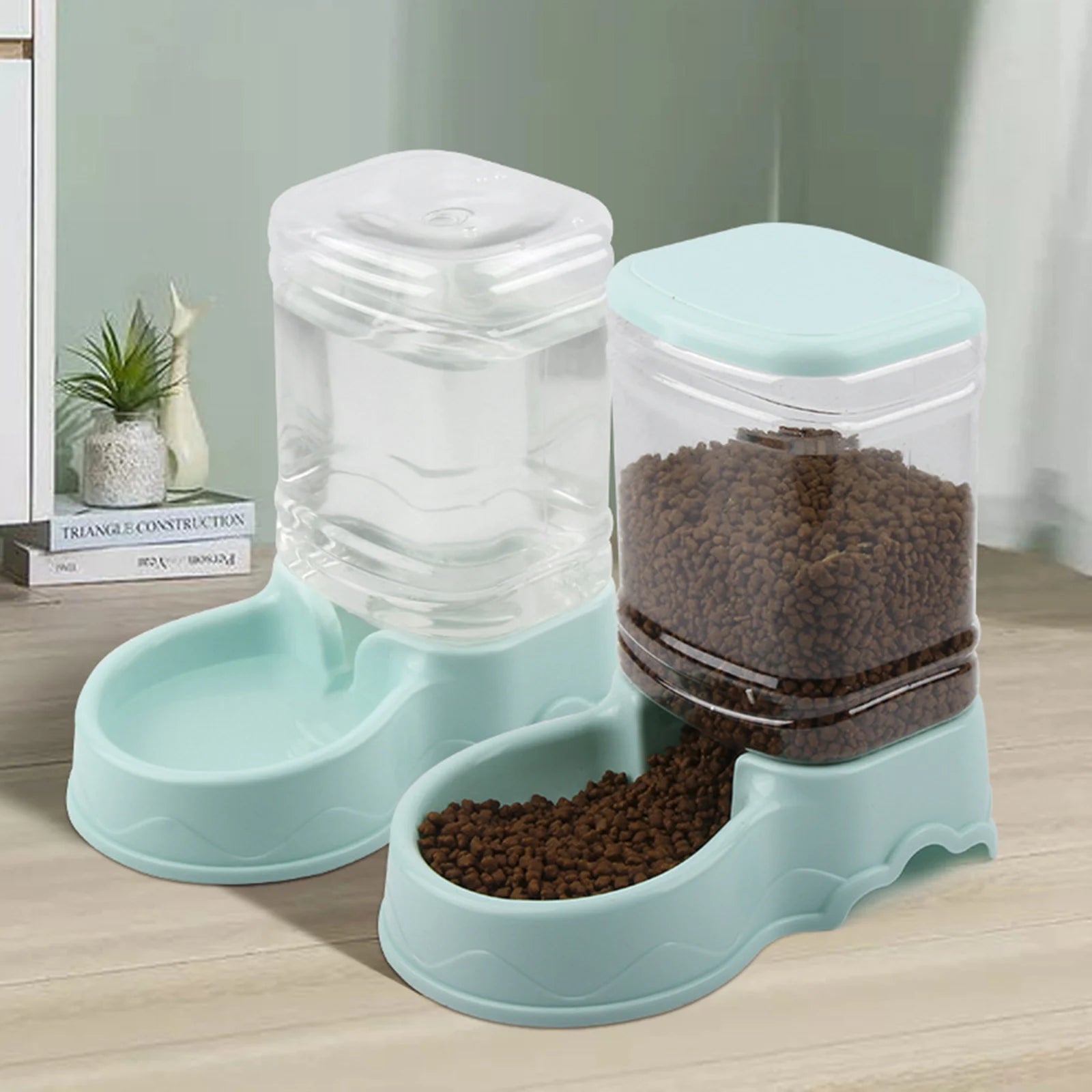3.5L Automatic Pet Feeder & Water Dispenser for Cats & Dogs