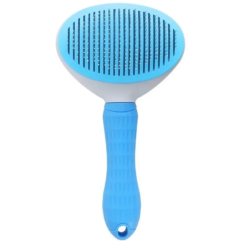 Self-Cleaning Pet Brush Dog & Cat Grooming Dematting Comb