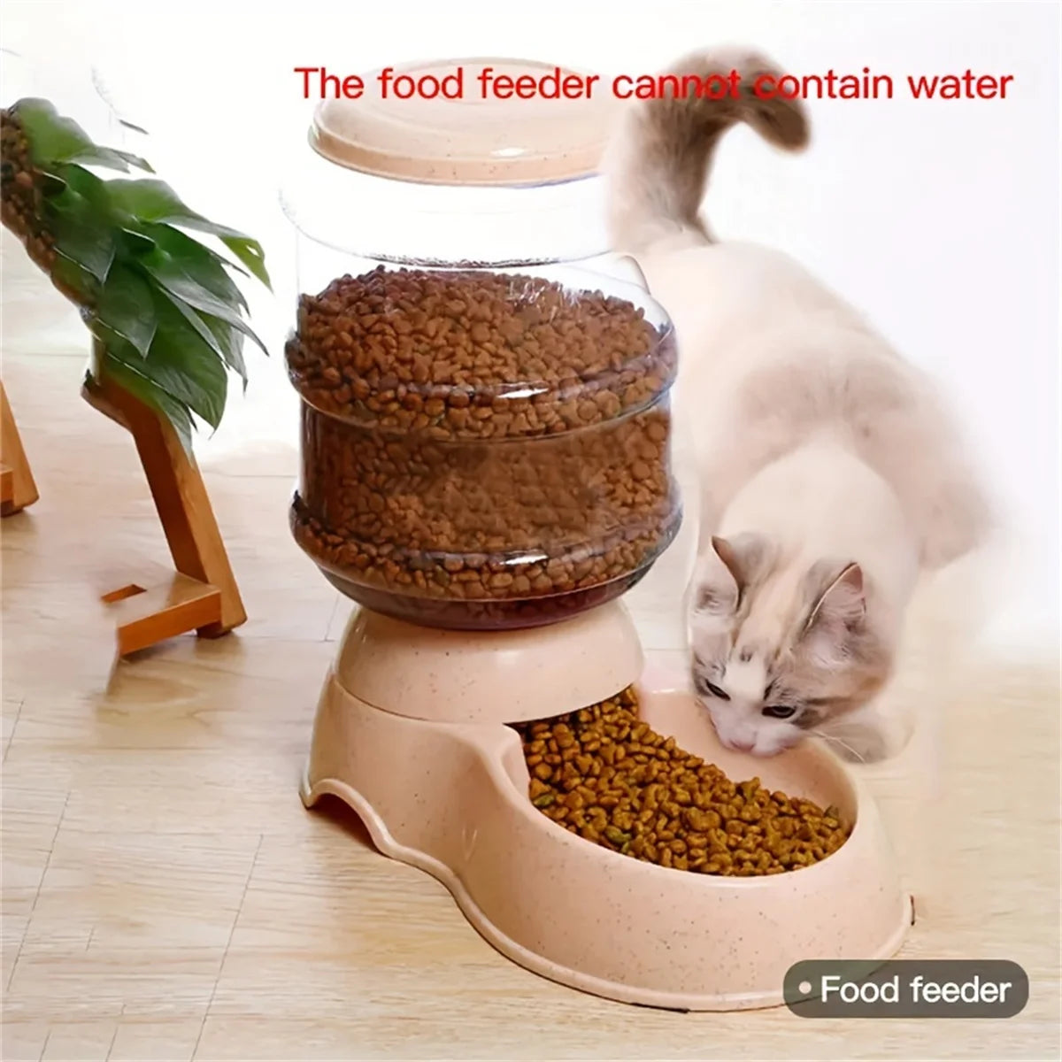 Automatic Pet Water & Food Feeder Large Capacity Dog & Cat Bowl