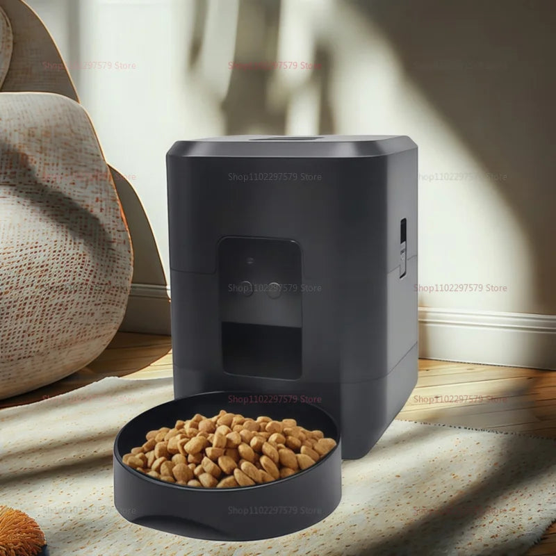 Smart 2L Pet Feeder  WiFi App-Controlled Automatic Cat & Dog Feeder