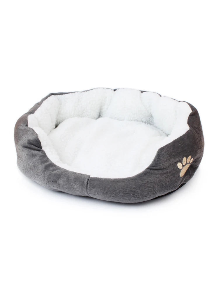 Plush Pet Sofa Bed Warm Washable Mattress for Small Dogs & Cats
