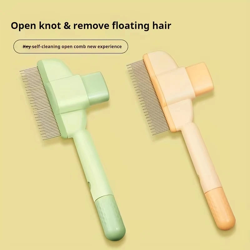 Self-Cleaning Pet Grooming Gloves Hair Remover & Massage Tool