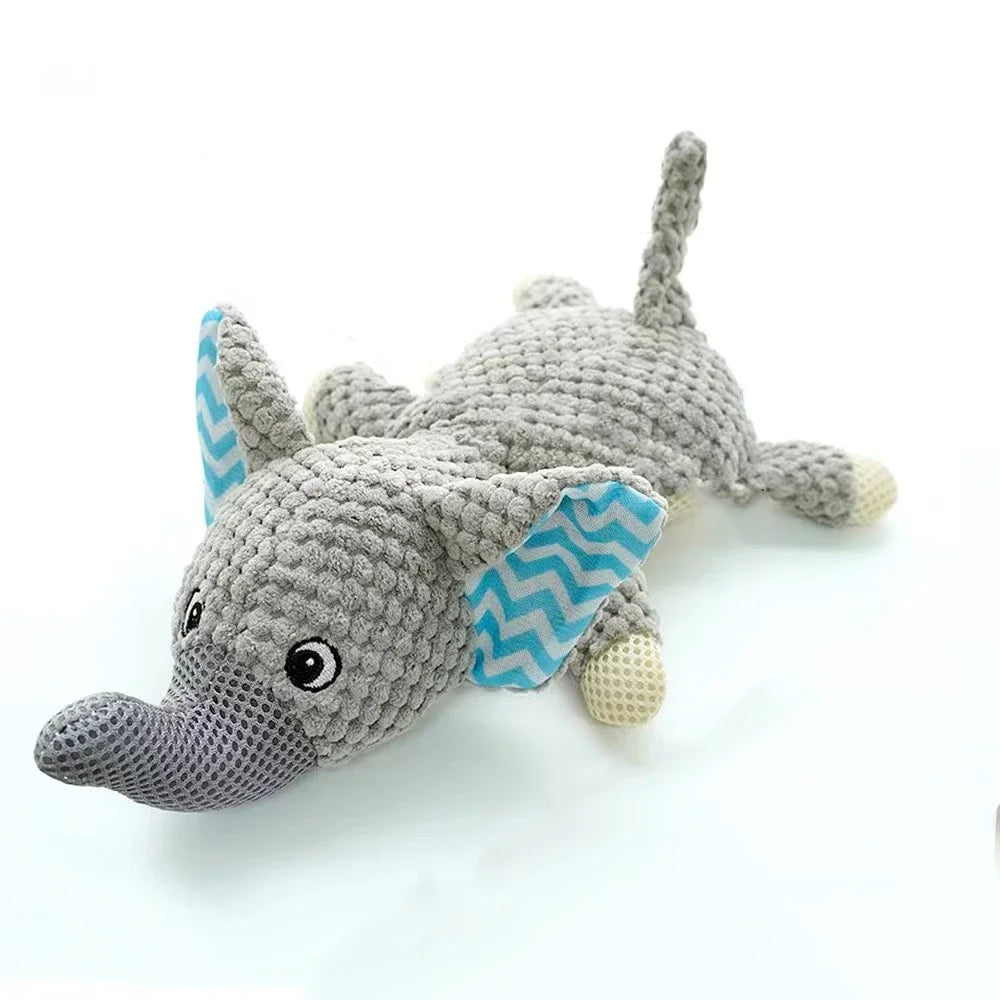 Plush Dog Toy for Large Dogs Durable Squeaky Chew Toy