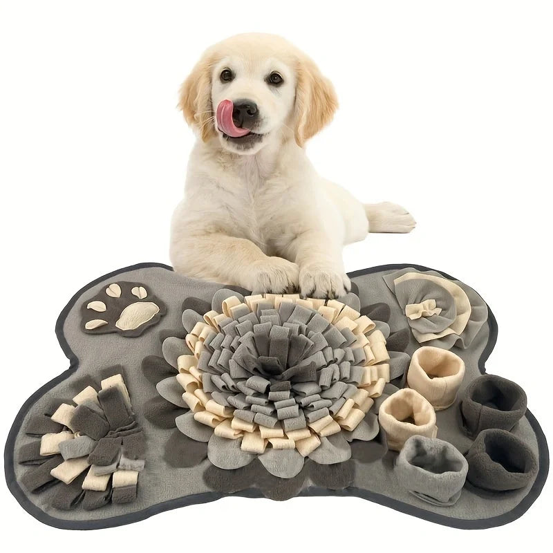 Interactive Dog Sniffing Mat  Slow Feeder & Training Pad