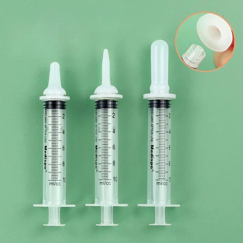 Pet Feeding Device Set  Bottle & Syringe Kit for Cats & Dogs