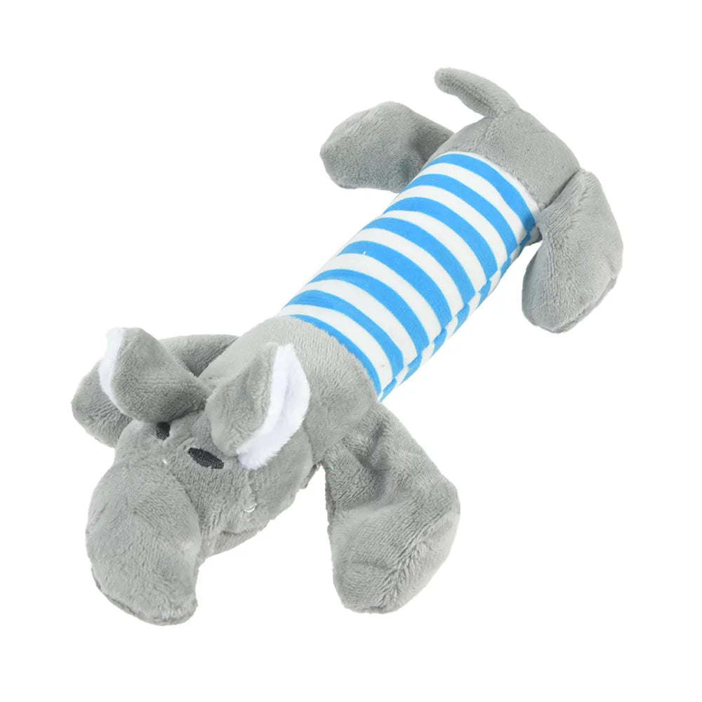 Plush Dinosaur Pet Toy Interactive Chew Toy for Small Dogs
