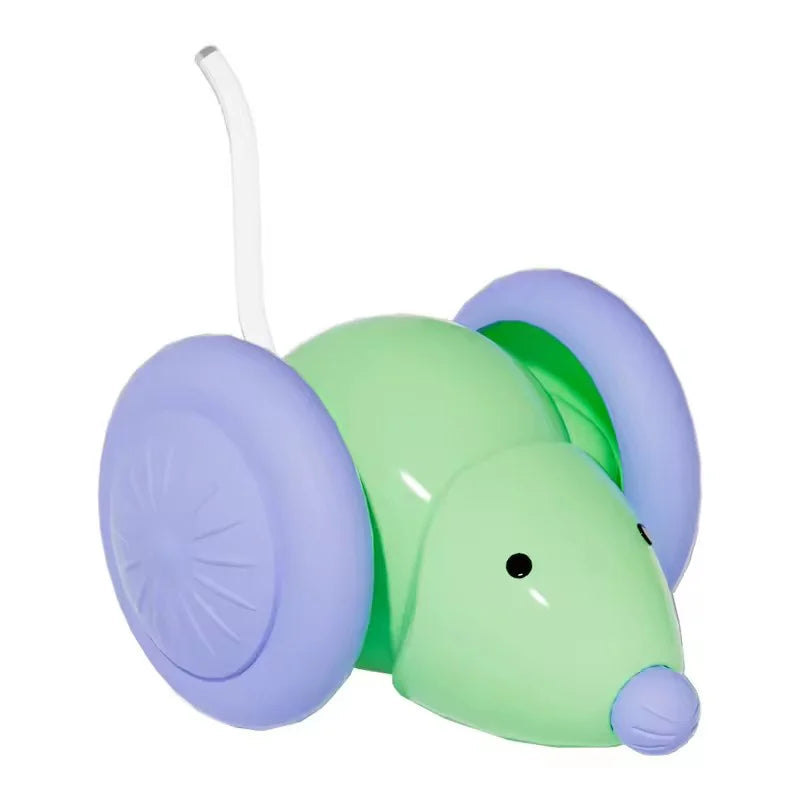 Pet Cat Toy Interactive Smart Mouse With Extra Large Wheels