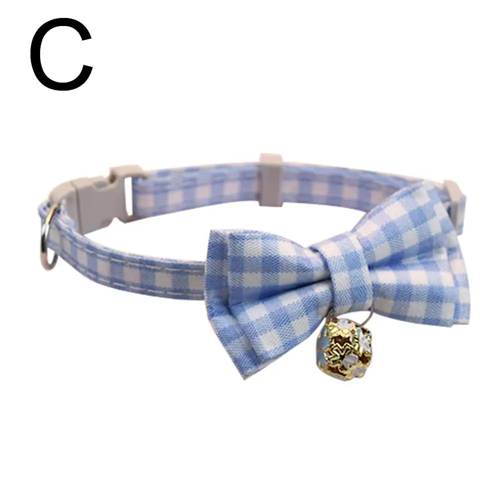 Cat & Dog Bowknot Collar Adjustable Bunny Ear Personalized Pet Collar