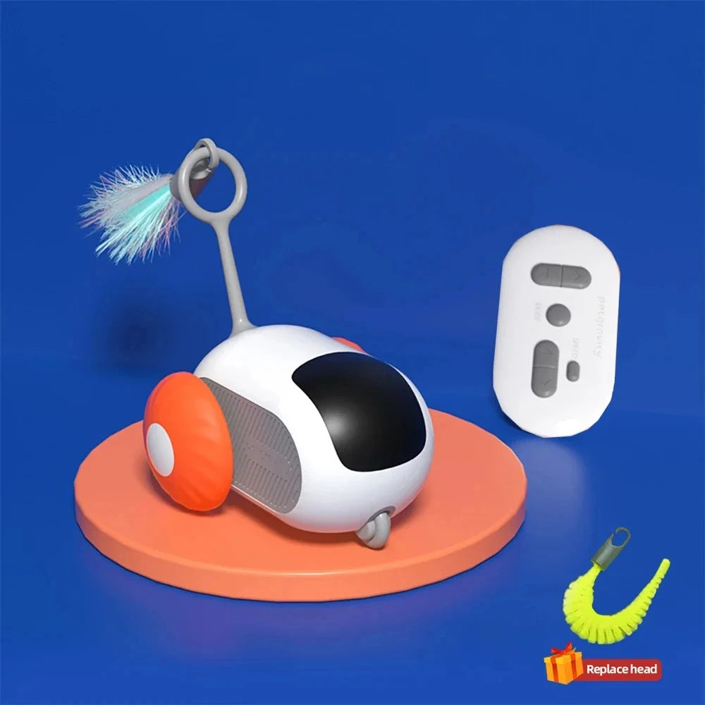 Smart Cat & Dog Toy Car Automatic Remote Interactive Play