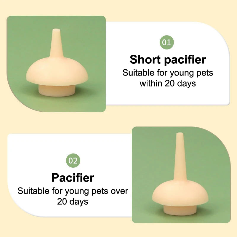 Mini Silicone Pet Feeding Nipple Newborn Cat & Small Animal Feeder