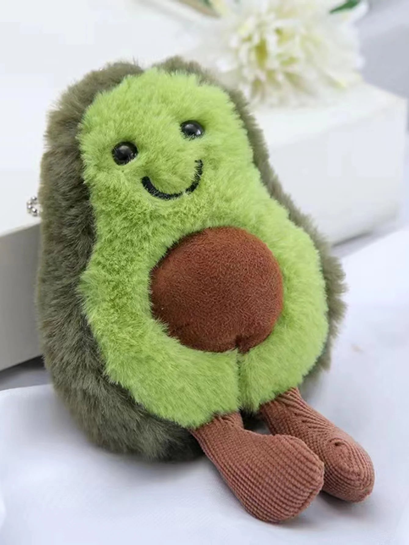 Avocado Plush Pet Toy Cute Companion for Small & Medium Dogs