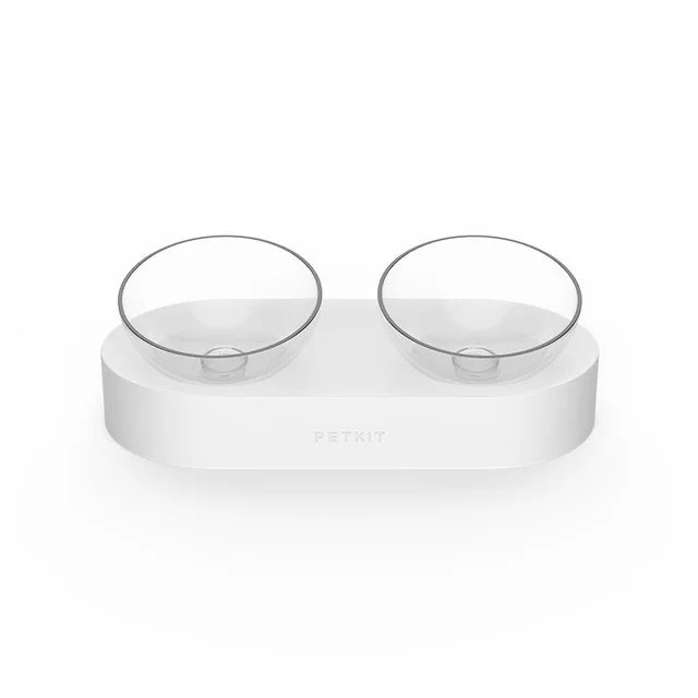 PETKIT Adjustable Double Pet Bowl  Cat & Dog Feeder with Water Cup