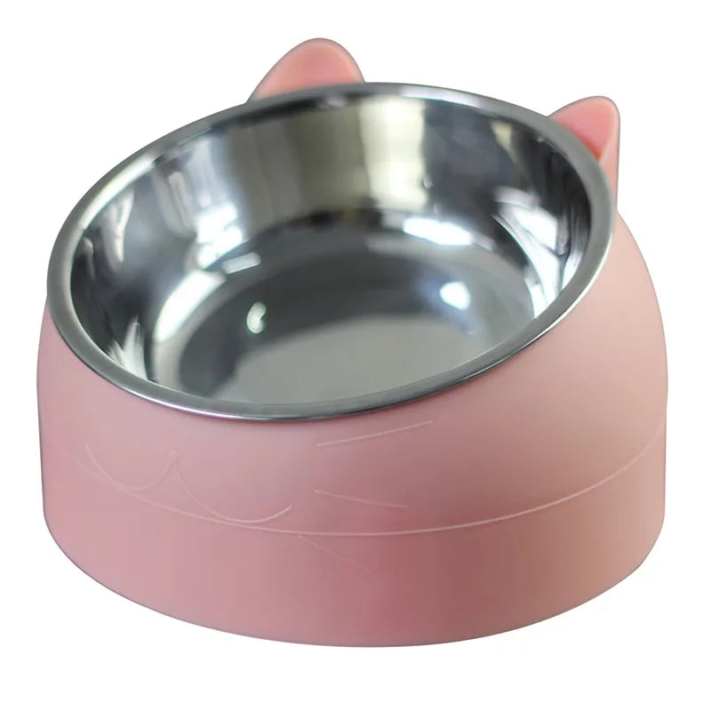 Stainless Steel Pet Bowls  Dog & Cat Food Water Feeder