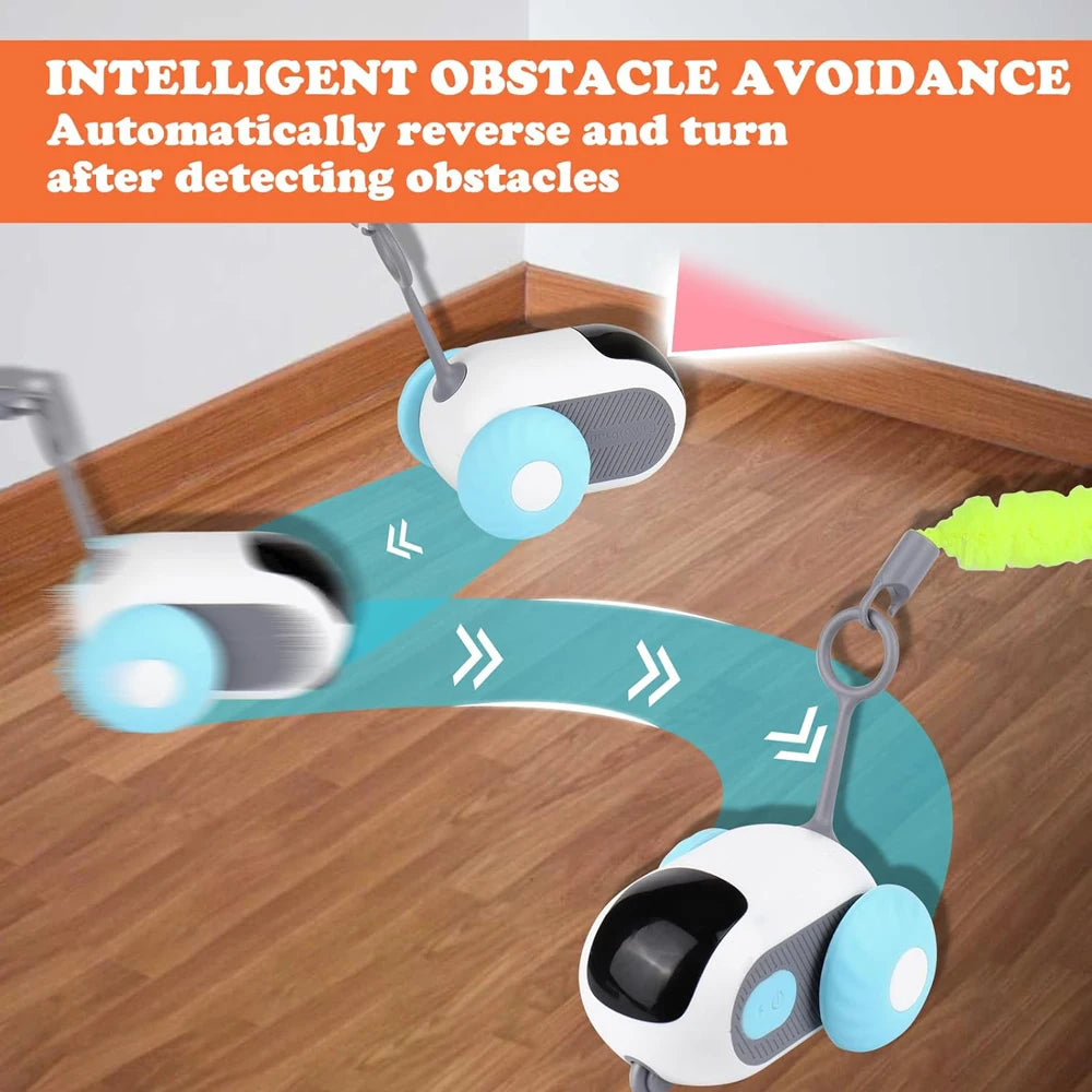Smart Cat Toy Car  2-Mode Remote Controlled Interactive Pet Toy