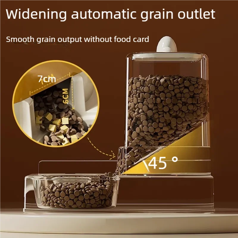 Automatic Pet Feeder & Water Dispenser | Large Capacity for Dogs & Cats