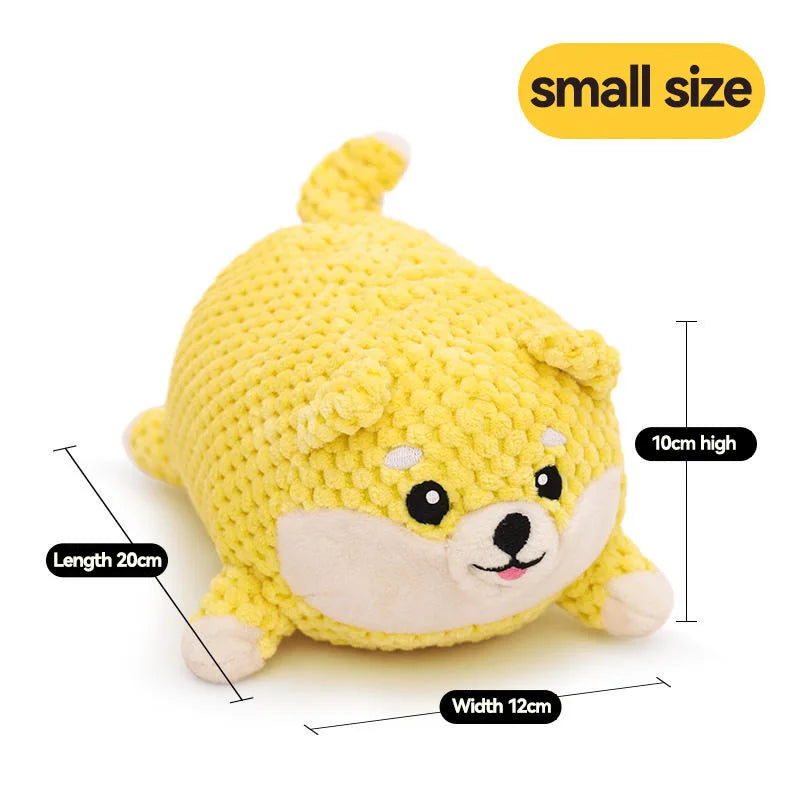 HOOPET Plush Dog & Cat Toy  Squeaky Chew Toy for Puppies