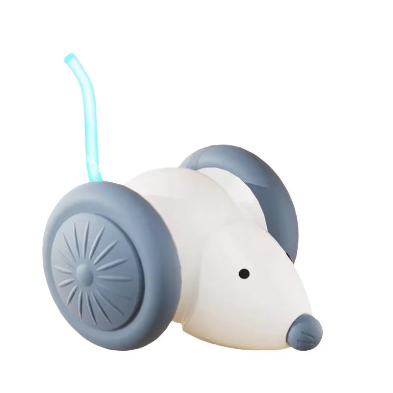Pet Cat Toy Interactive Smart Mouse With Extra Large Wheels