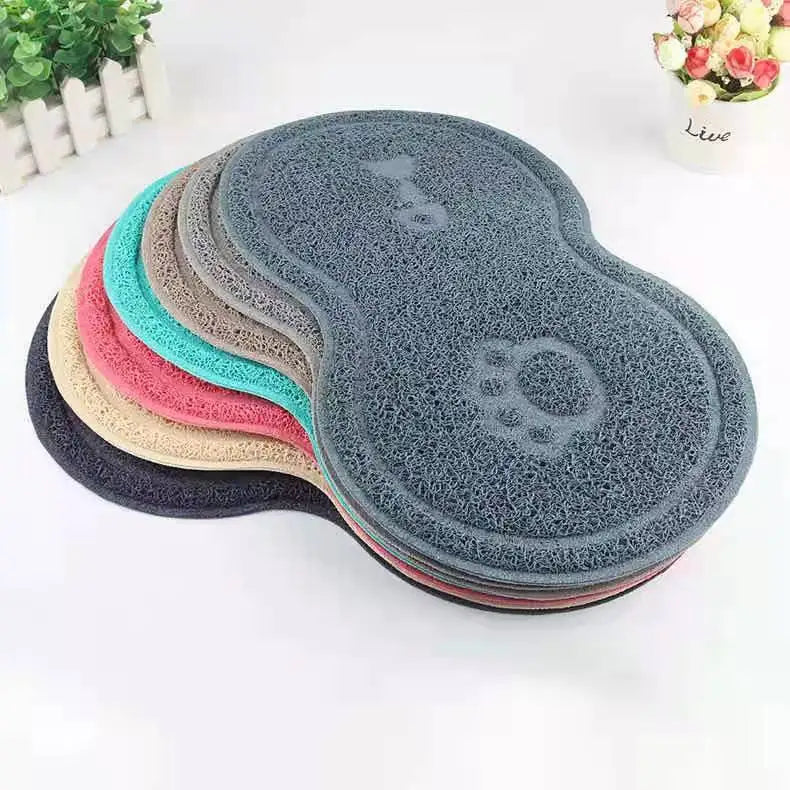 Waterproof Pet Feeding Mat  Bowl Pad for Dogs & Cats