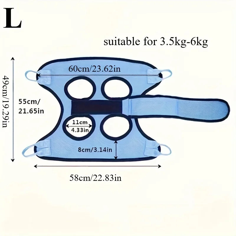 Pet Grooming Hammock Anti-Scratch & Bite Restraint Sling
