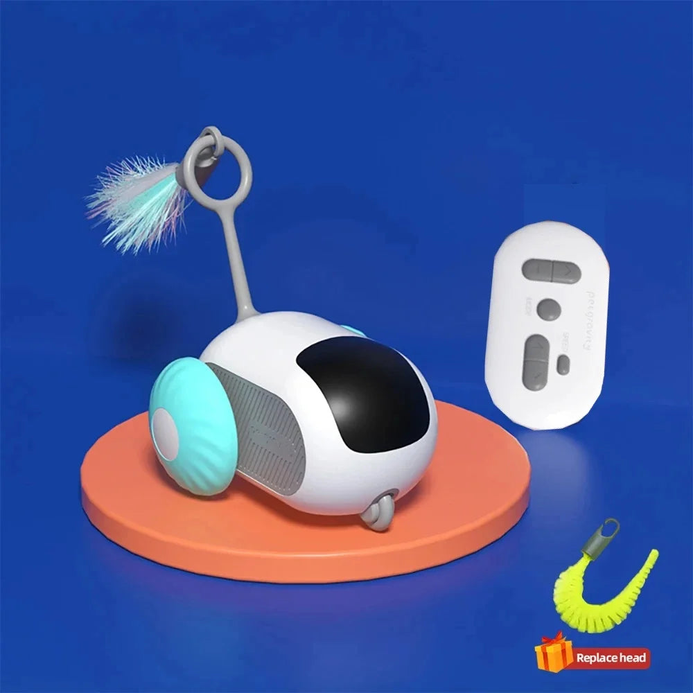 Smart Cat & Dog Toy Car Automatic Remote Interactive Play