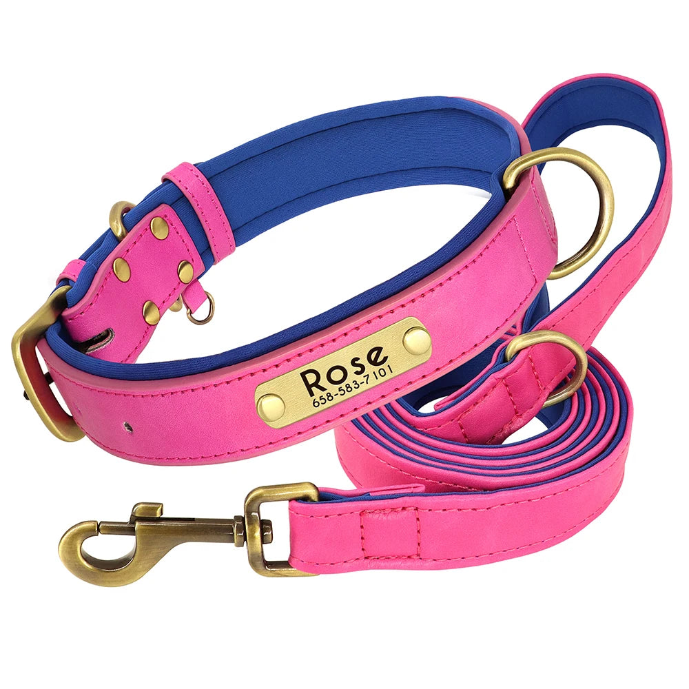 Customized Leather Dog Collar