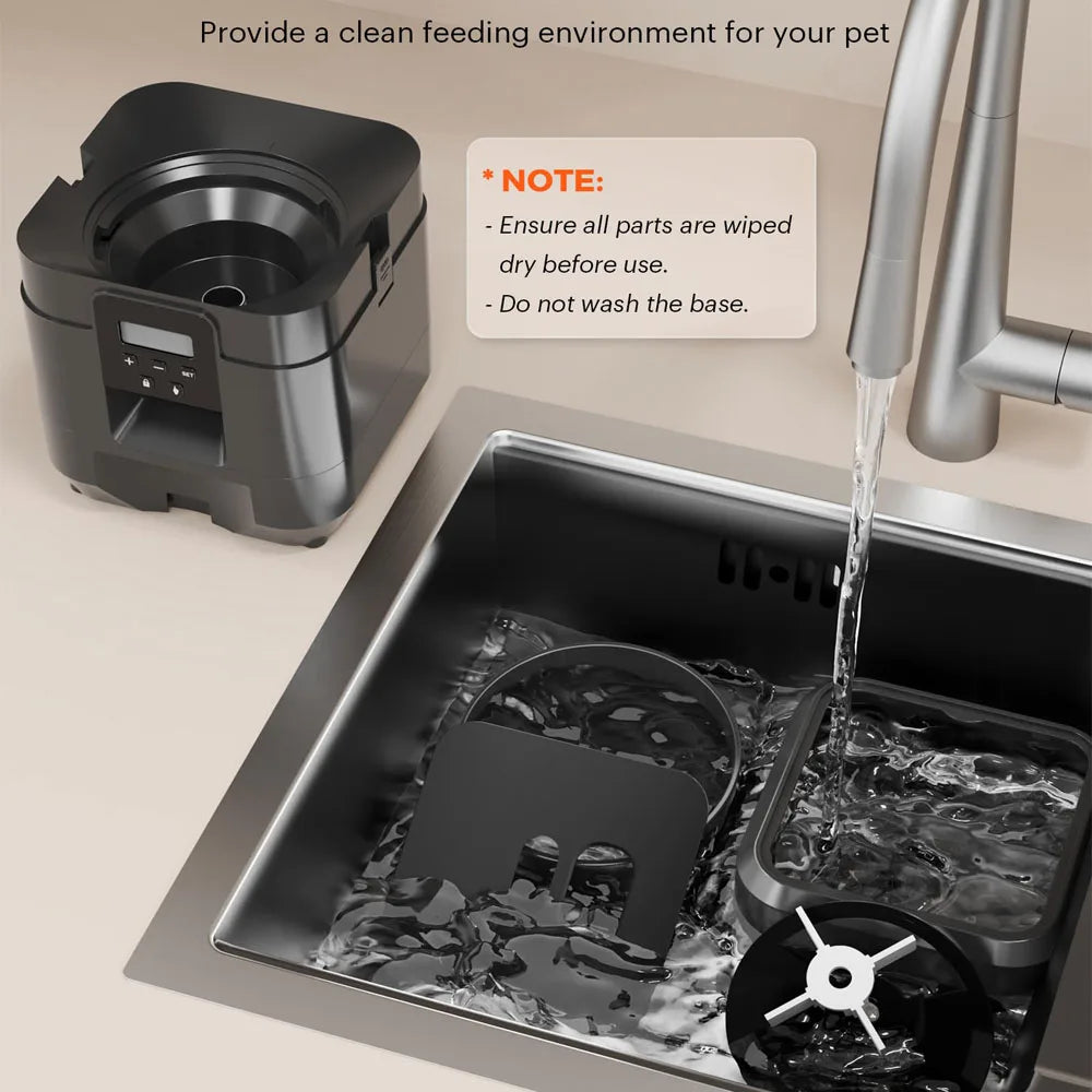 Smart 2L Pet Feeder  Automatic Food Dispenser for Cats & Dogs